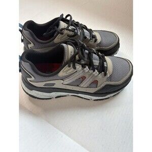 Skechers Work D'Lux Journey Comp Toe Men's Size 7 Slip Resistant Work Shoe Gray‎